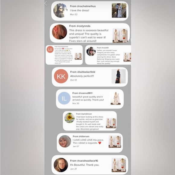 5 ⭐️ Favorite Magic Hearts Boho Embroidered Long Maxi Gown In White - Picture 15 of 16